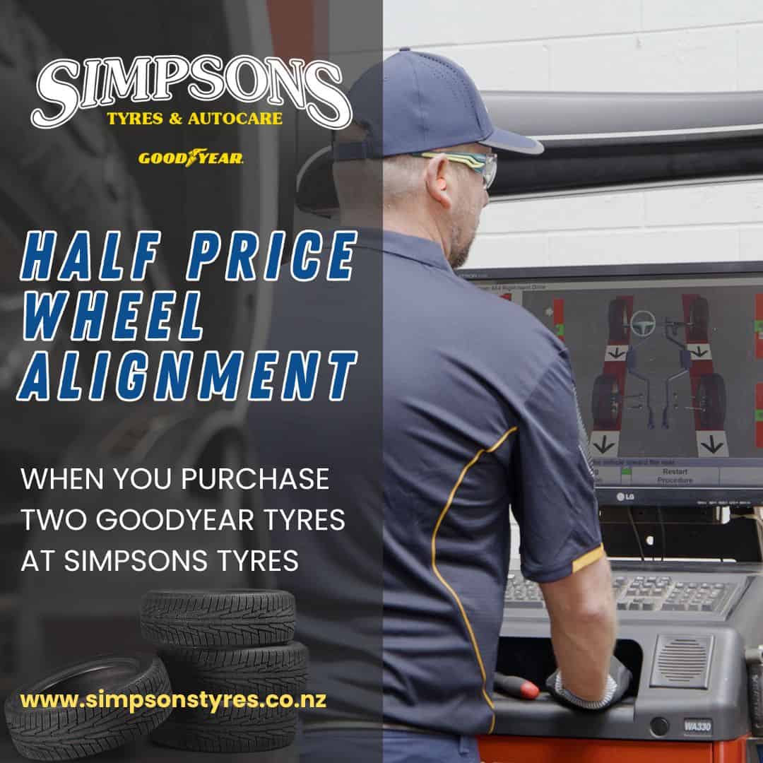 wheel alignment 2 tyres
